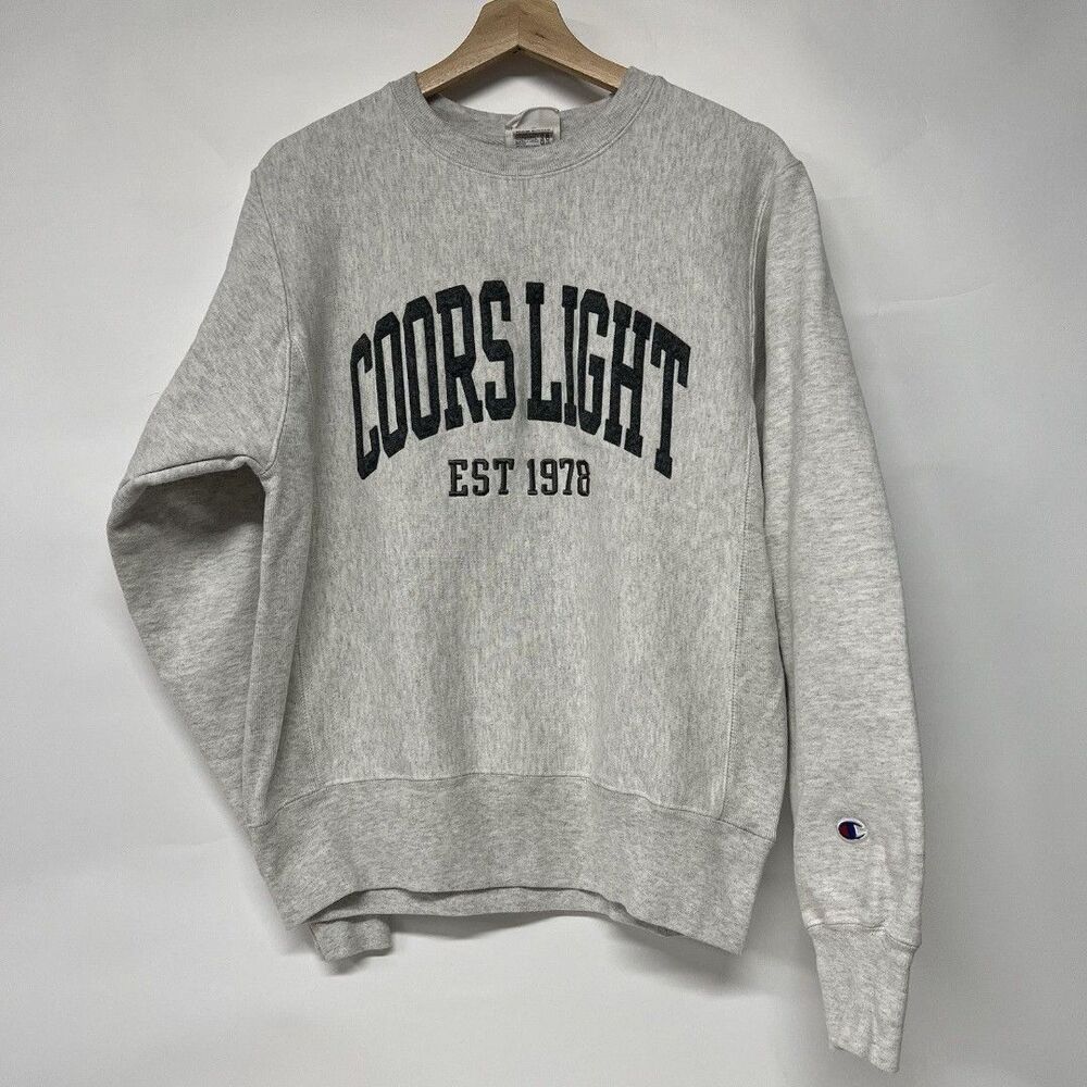 Champion Reverse Weave Vintage Coors Light Sweatshirt Small